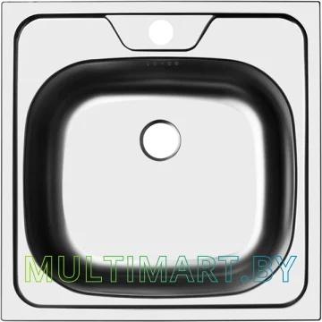 Кухонная мойка Ukinox Классика CLM480.480 ----4K 0C-